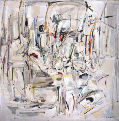 "No. 5" Joan Mitchell 1955 Oil on canvas 69" x 68"
